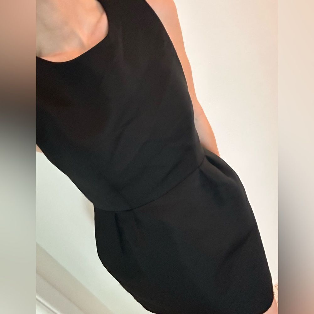 Kate Spade black bow back a line dress 8 cocktail - Picture 6 of 12